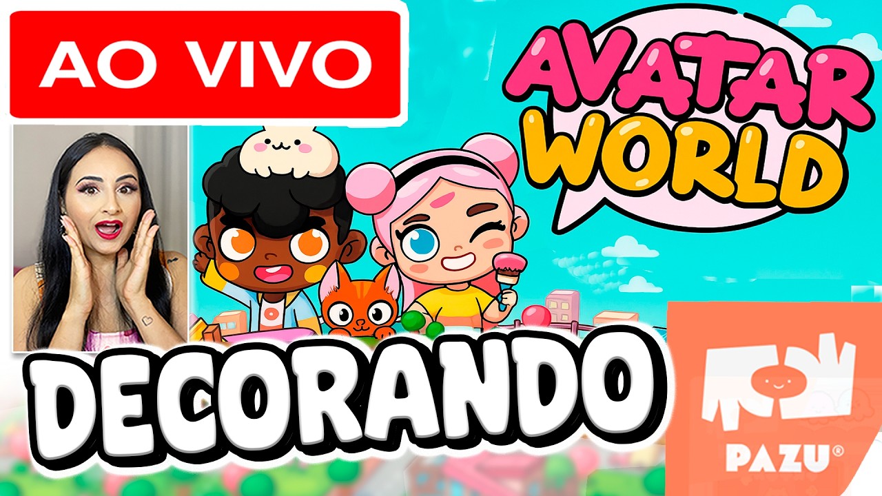 DECORANDO NO AVATAR WORLD | Mary Games está ao vivo!
