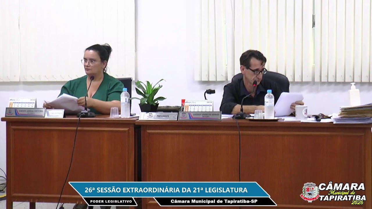 22ª SESSÃO EXTRAORDINÁRIA DA 21ª LEGISLATURA