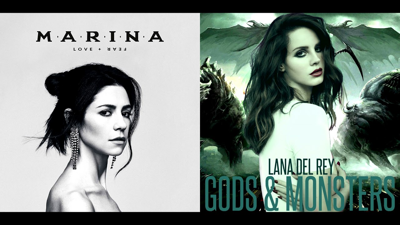 Gods and Superstars - MARINA & Lana Del Rey (Mashup)