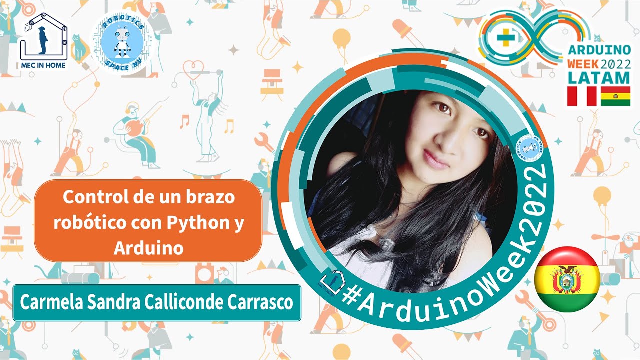 Control de un brazo robótico con Python y Arduino