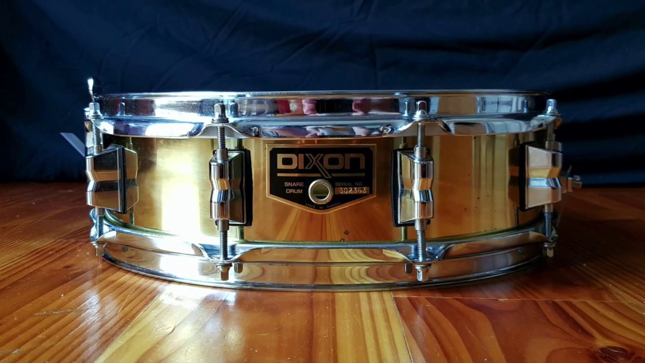Dixon Piccolo Brass Snare Drum 14