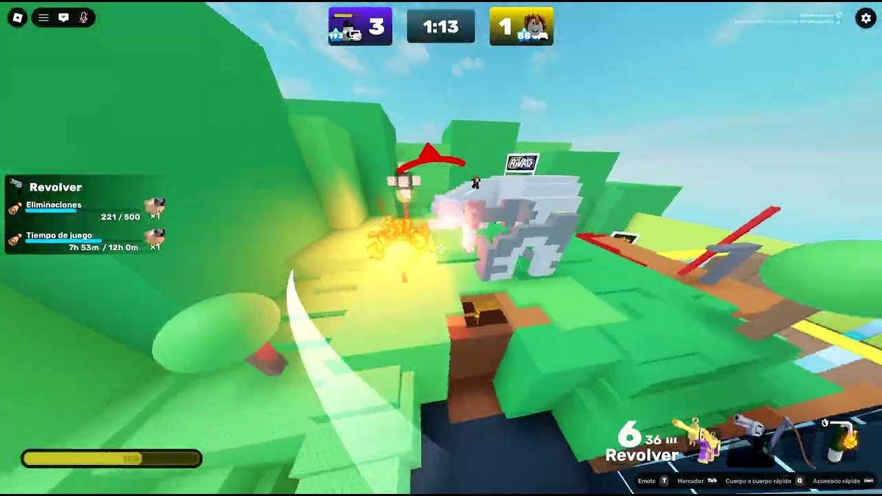 partida contra hacker en RIVALS