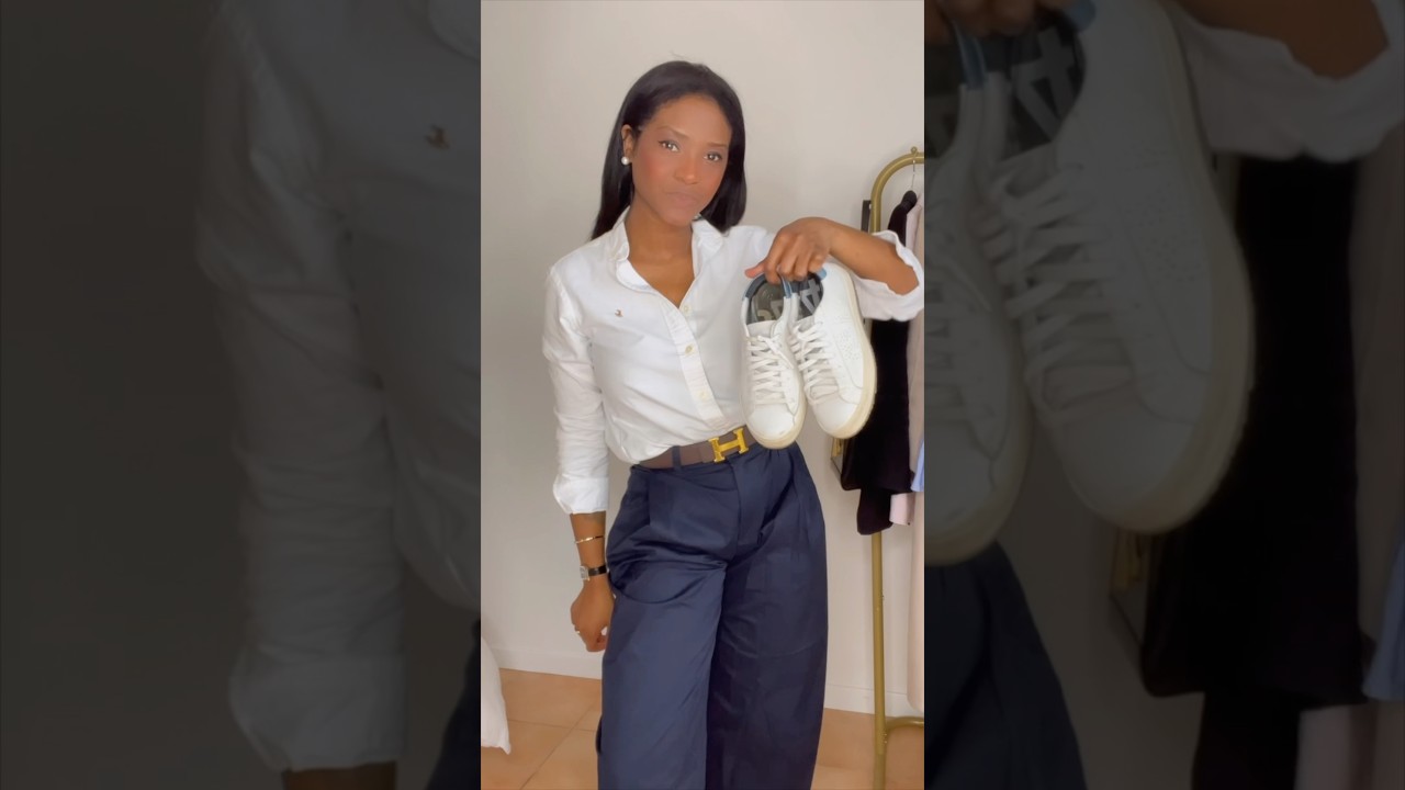 Sporty Chic ❤️ #fashion #outfit #styledujour #ootd #style #femmechic #femmeelegante