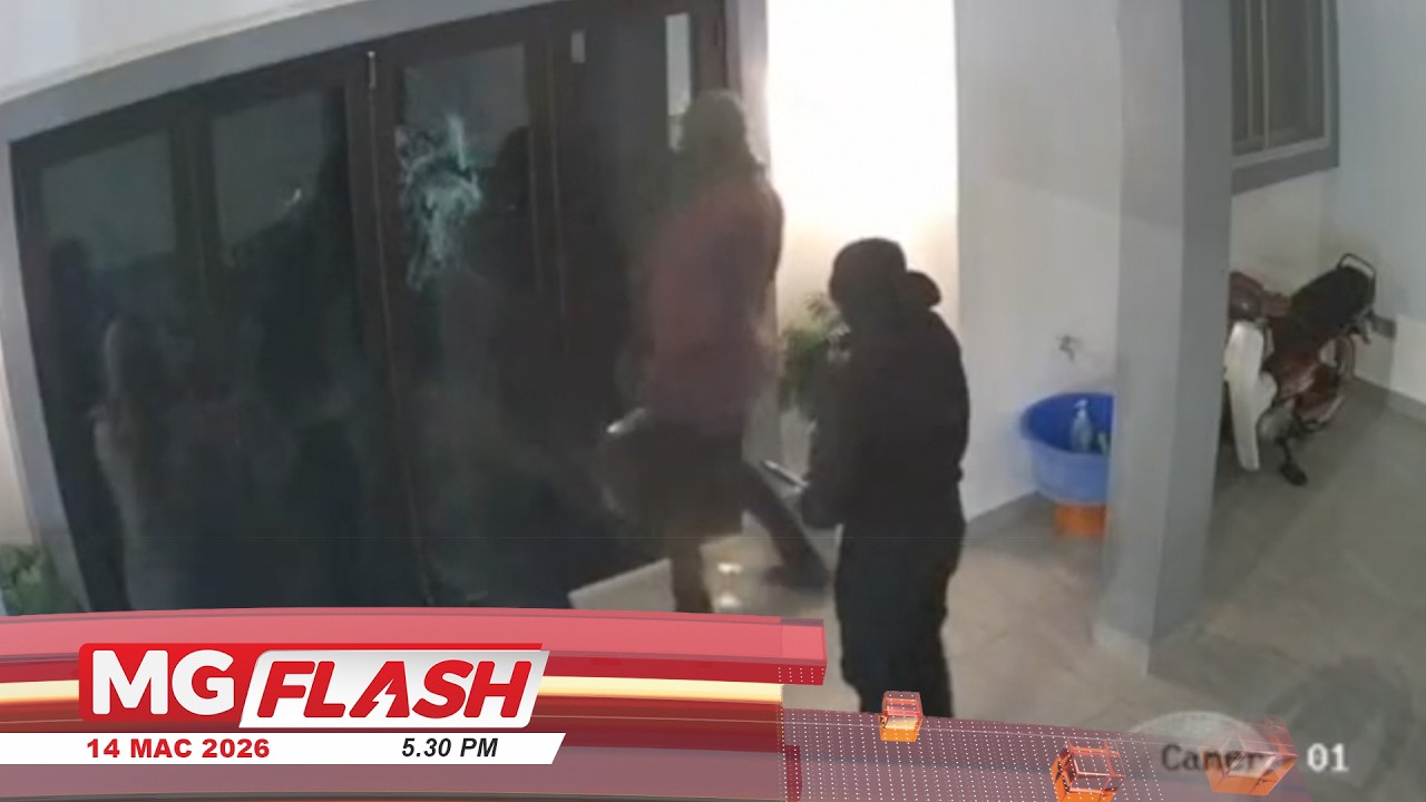 Lelaki Cedera Pertahan Keluarga Daripada 4 Penyamun Berparang #MGFlash