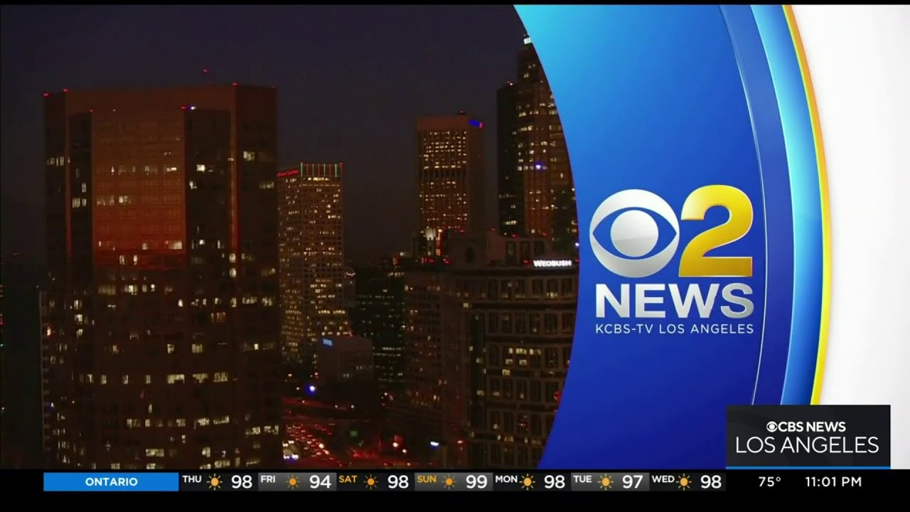 KCBS-TV - CBS 2 News at 11 Breaking News open (August 4, 2022)