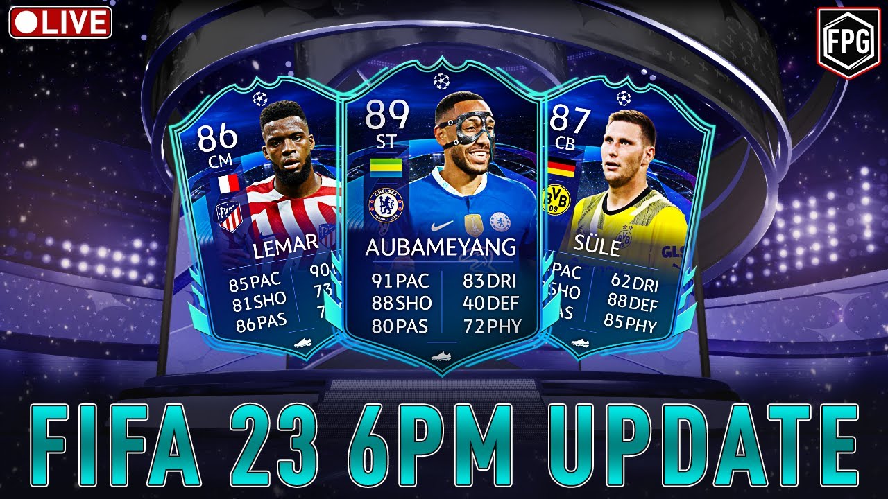 6PM UPDATE 80+ TOTW & 80+ PLAYER PACKS 🔴 LIVE FIFA 23 FUT CHAMPS Ultimate Team