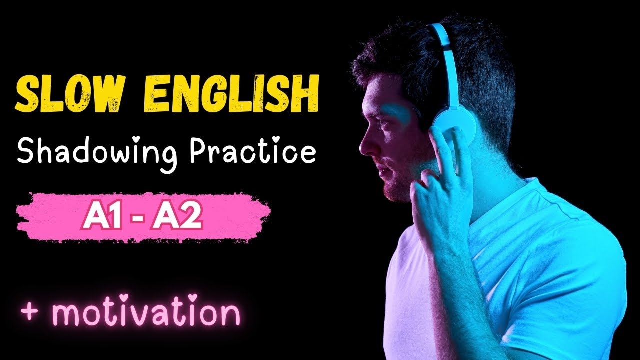 Learn English Slowly (A1–A2) | 👉 Motivation  | English Podcast