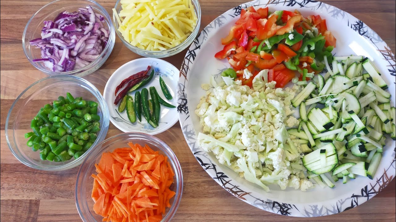 Easiest mixed vegetable recipe step by step / healthy recipe / Mix veg recipe 2021