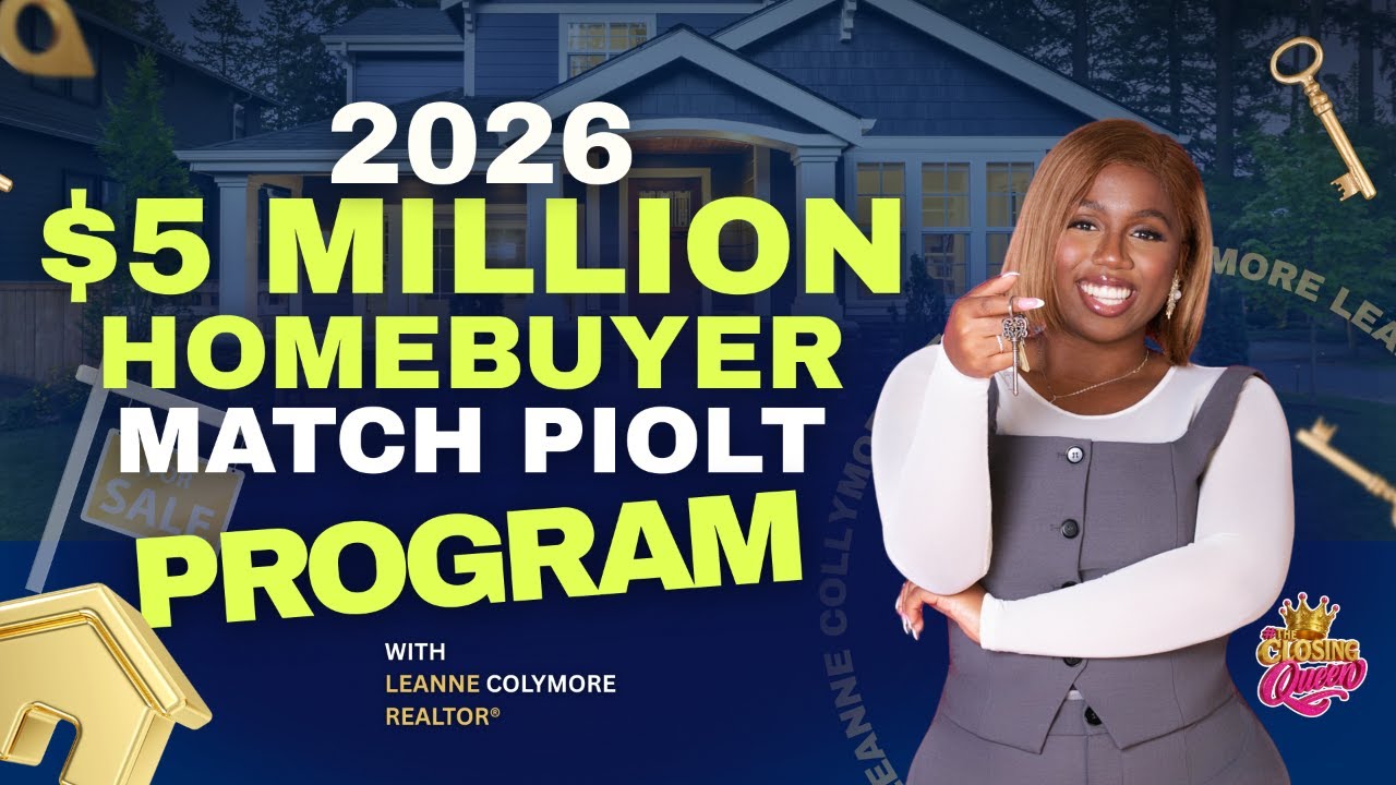 🏡 $5M Homebuyer Match Pilot Program — How You Can Qualify!