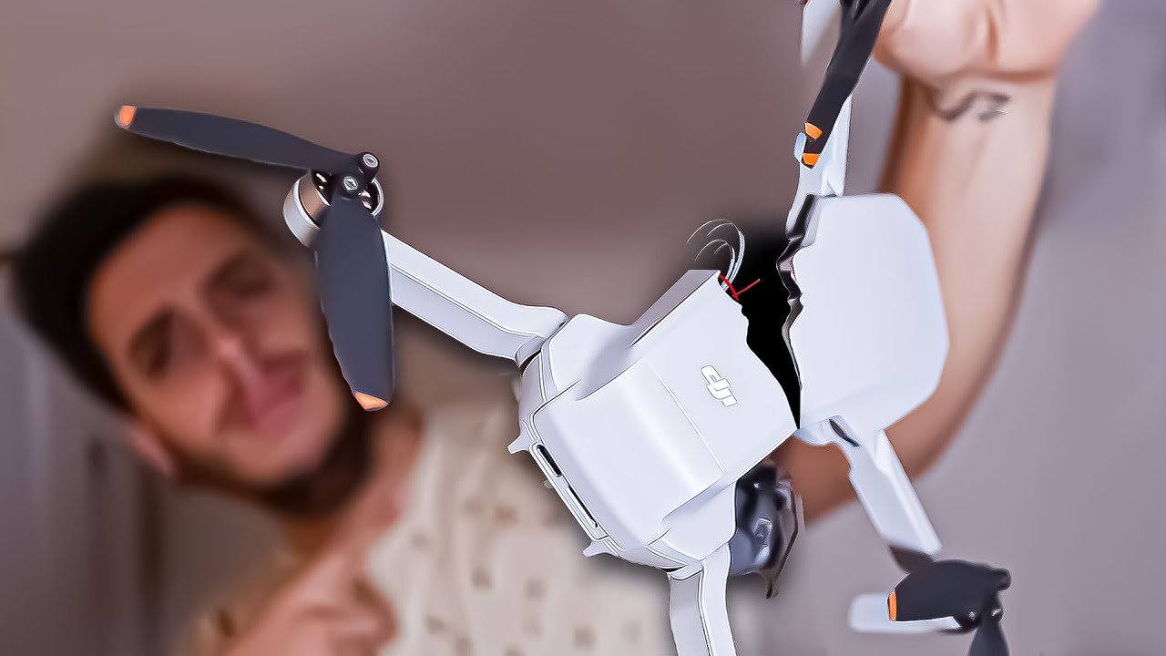 Compré el DRONE MAS BARATO (Está Partido al Medio) | Reparar Drone con Poco Dinero