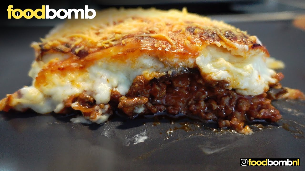 #257 Moussaka maken | Moussaka Recipe | Van het Grieks restaurant waar ik heb gewerkt! | Foodbomb