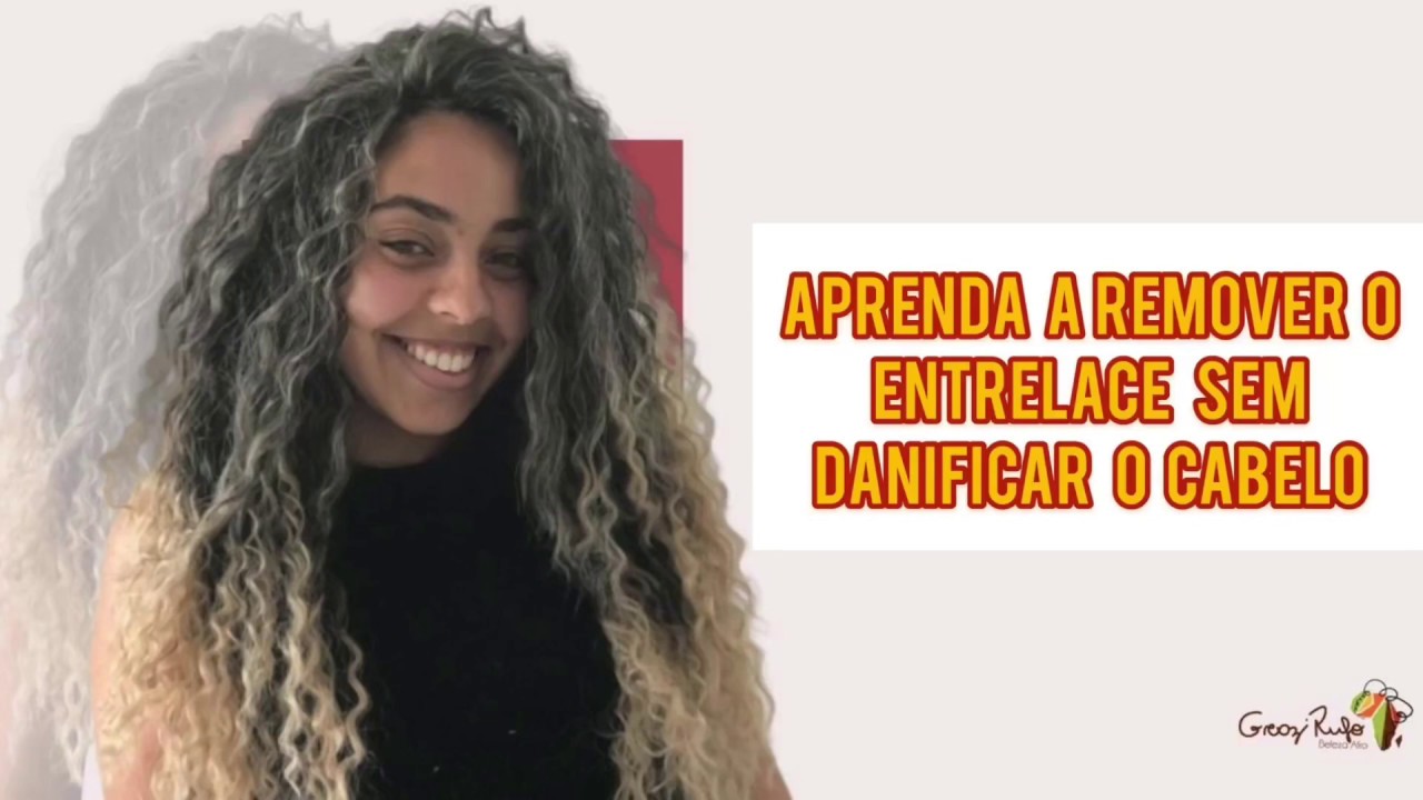 Como remover o entrelaçamento de cabelos orgânicos e naturais