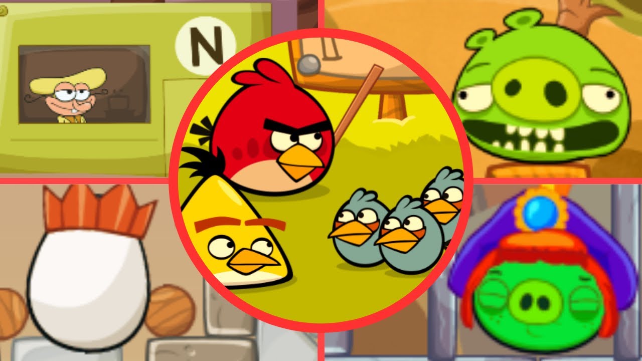 Angry Birds Project R (2.6.7) - All Bosses (Luta dos Bosses)