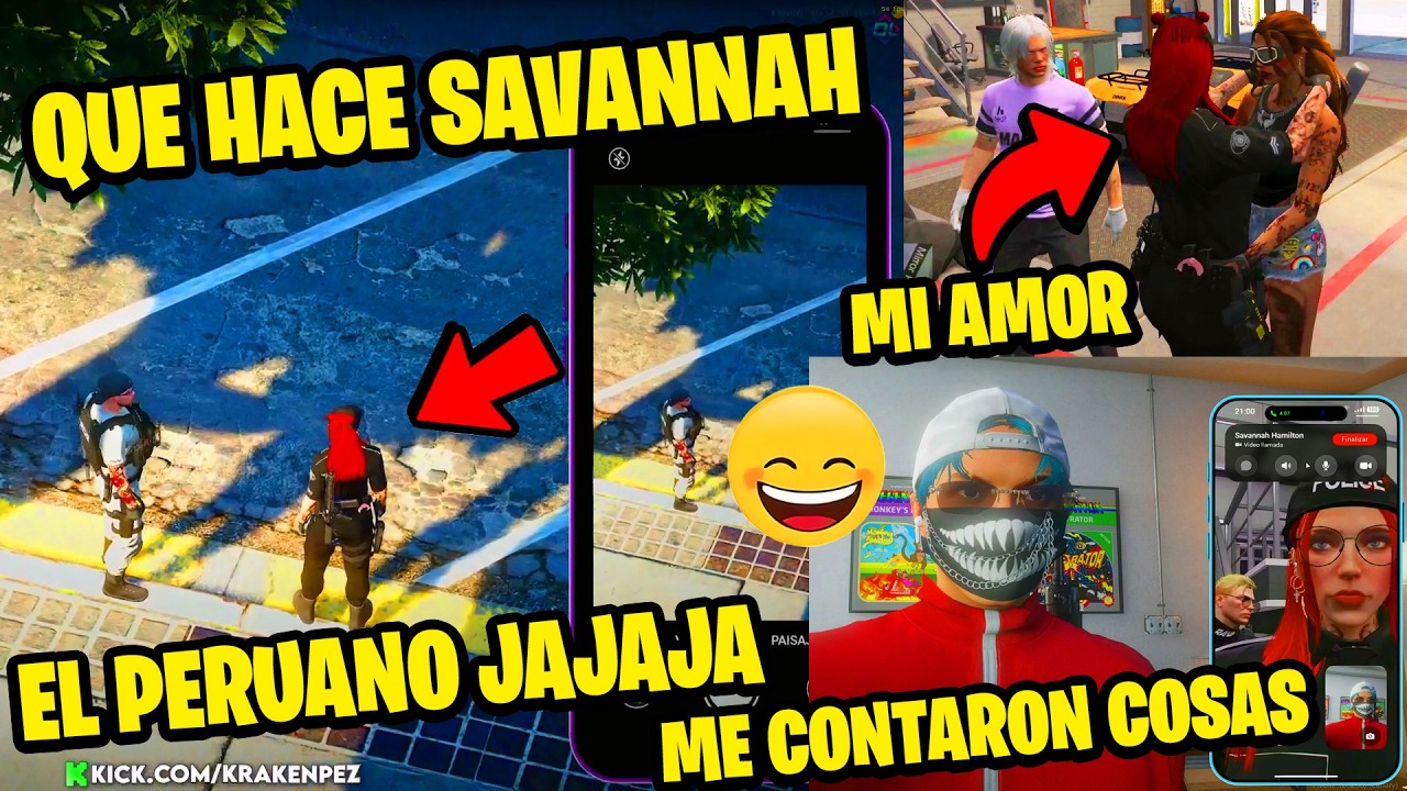 EL PERUANO INVESTIGA A SAVANNAH 😂 LE GUSTA LAS MUJERES ?  YOSHI DISCUTE CON SAVANNAH | DovuX Life |