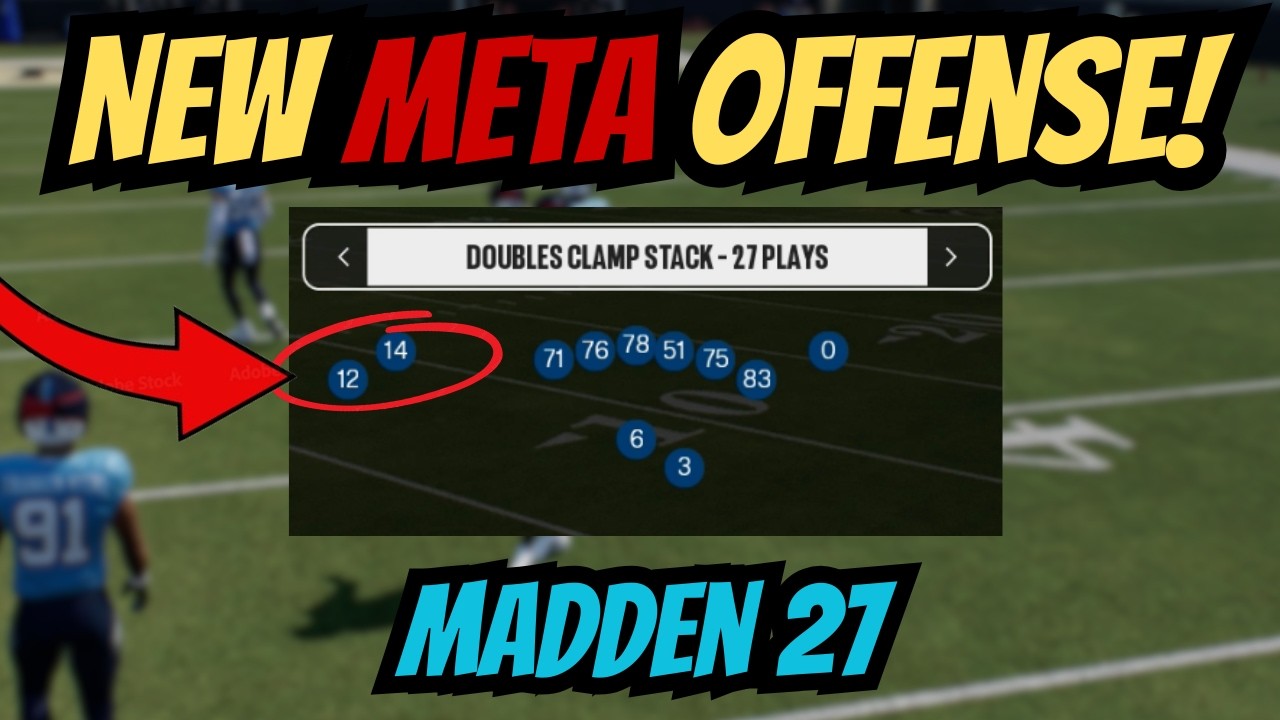 THIS FORMATION IS BROKEN! Gun Doubles Clamp Stack Mini Scheme | Madden 27 Tips & Tricks