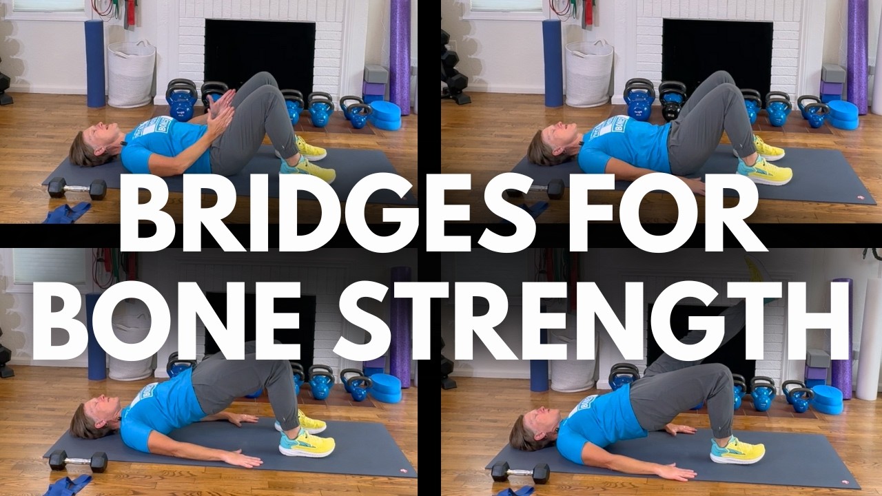 Bridge Exercise for Strong Bones (with Modifications!)