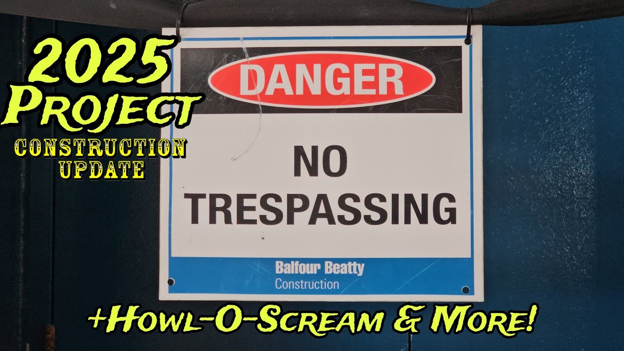 SeaWorld Orlando 2025 Project, Howl-O-Scream, & General Park Construction Update 8.14.24