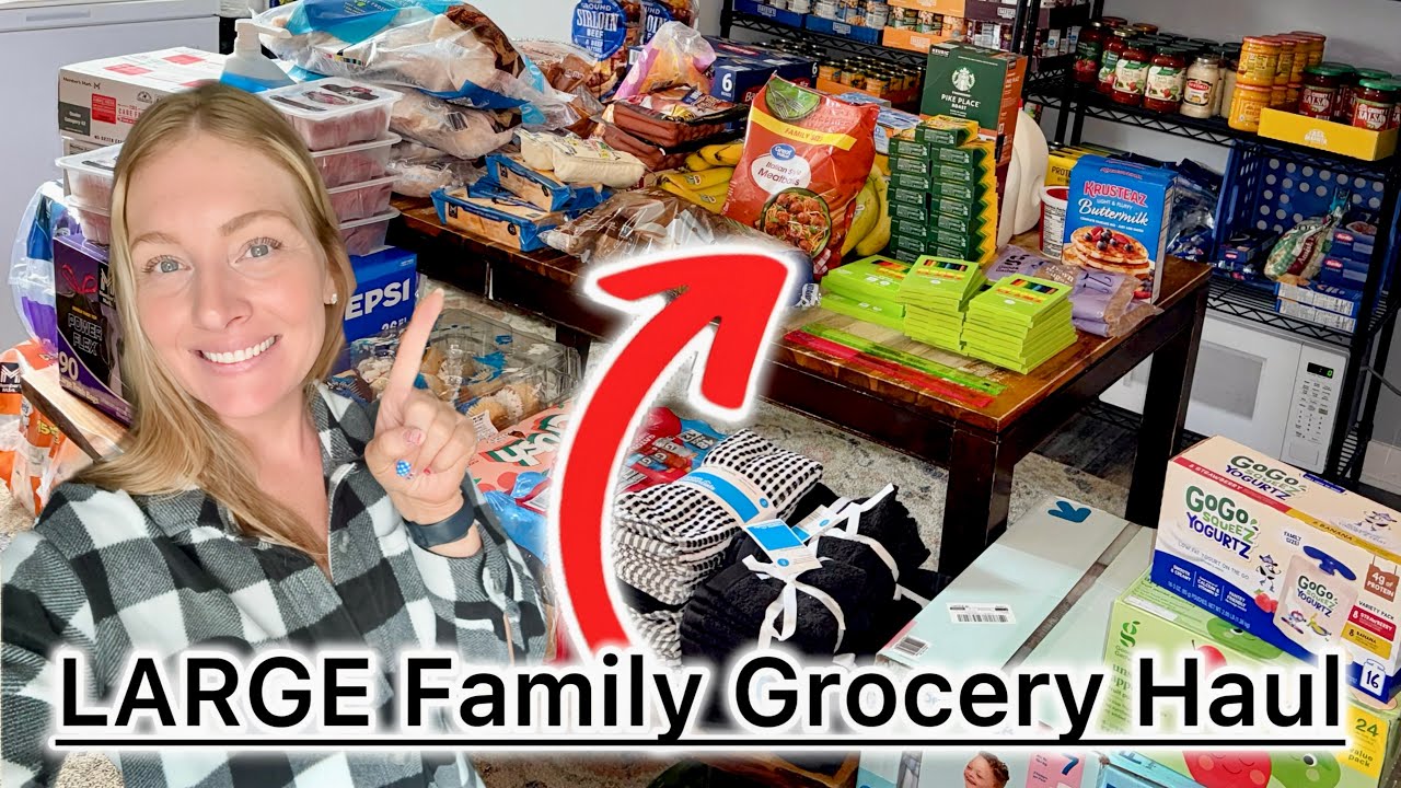 LARGE Family Grocery Haul | MyFullHouse