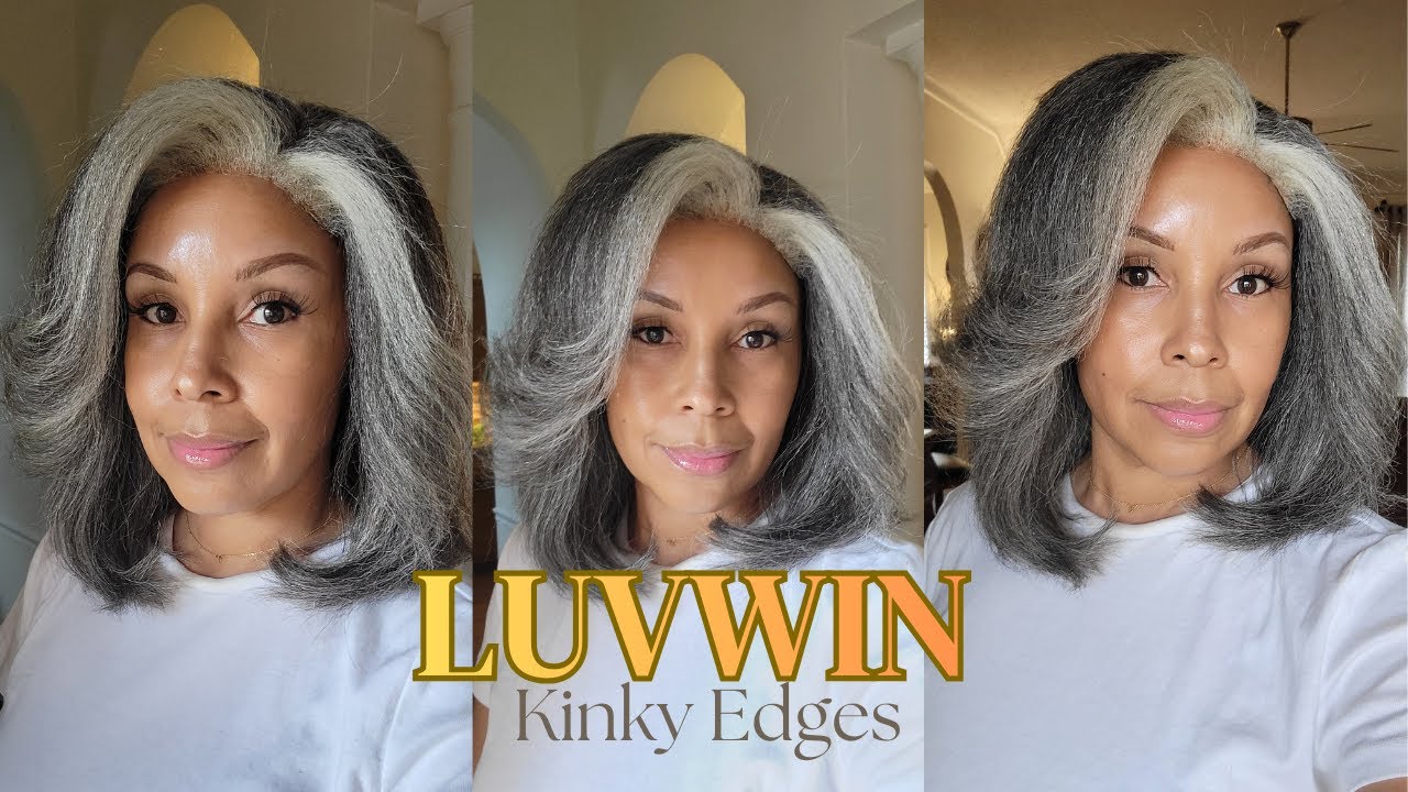 LUVWIN KINKY EDGES GRAY BOB