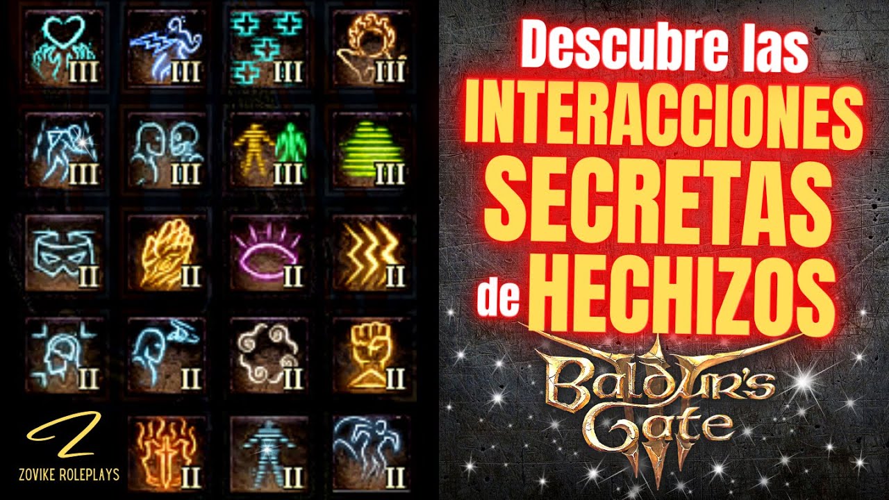 😮 &iexcl;&iexcl;&iexcl;SECRETOS INCRE&Iacute;BLES de los HECHIZOS!!! 😮 ✅  Baldur's Gate 3 Secretos
