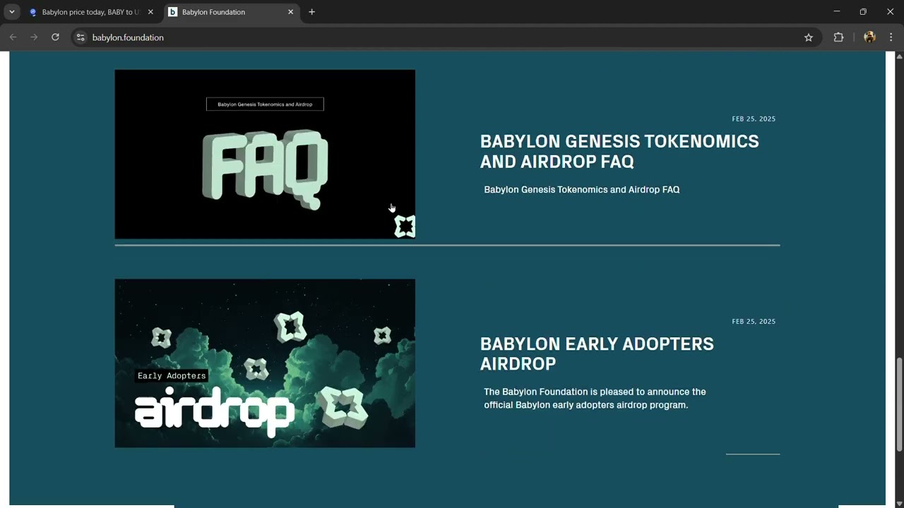 What is Babylon ($BABY) Token Coin | Review About $BABY Token