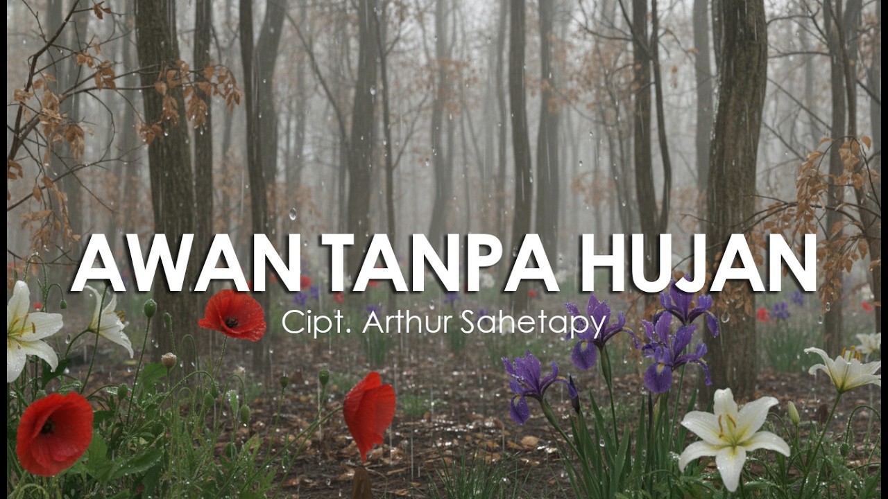 AWAN TANPA HUJAN -  Cipt. Arthur Sahetapy  (Official Lyric Video)