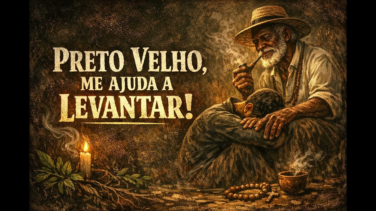 Preto Velho, Me Ajuda a Levantar | Oração de Acolhimento, Fé e Recomeço