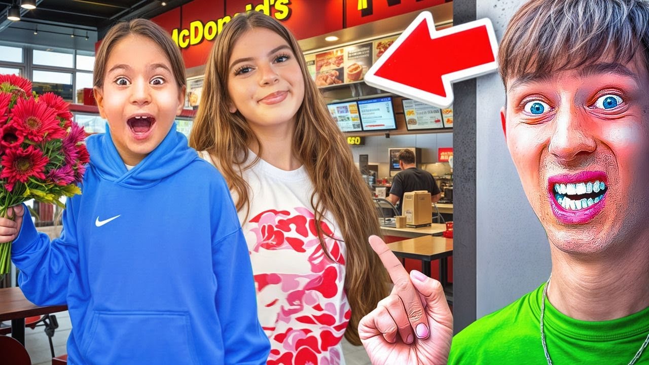 KLEINER JUNGE Denkt er TRIFFT ZAHIDE bei MC DONALDS!😱