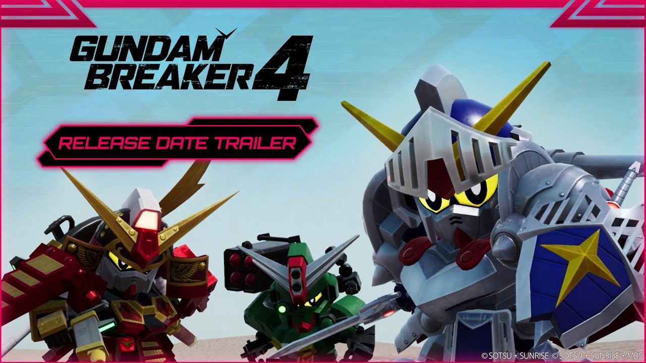 GUNDAM BREAKER 4 &ndash; Release Date Trailer