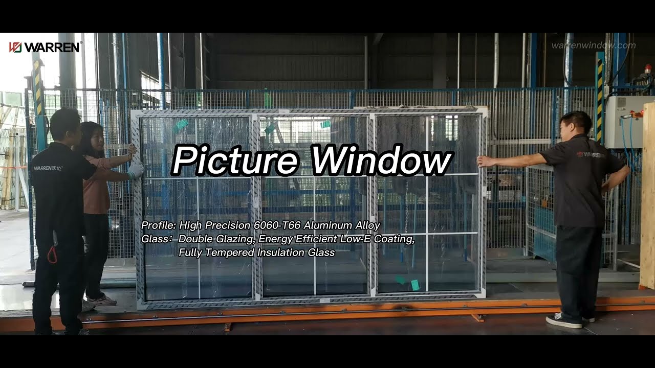 Warren Windows and Doors Picture Window#aluminumwindows #design