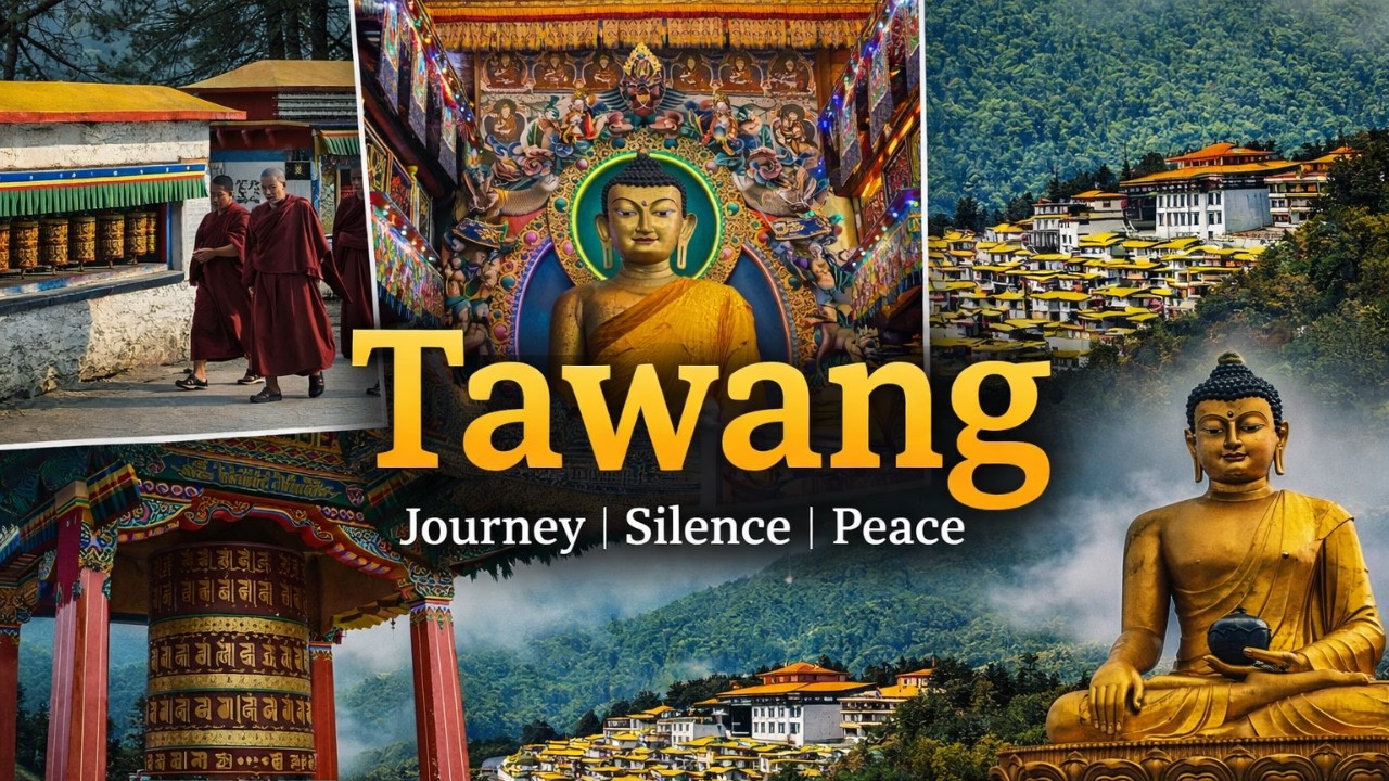 👉 This Place in India Feels Like Another Country 😳 | Tawang Monastery