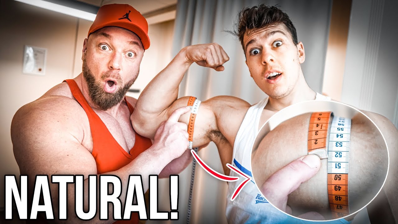 NATURAL 50er Oberarm! Formcheck nach 8 Wochen Cheaten!