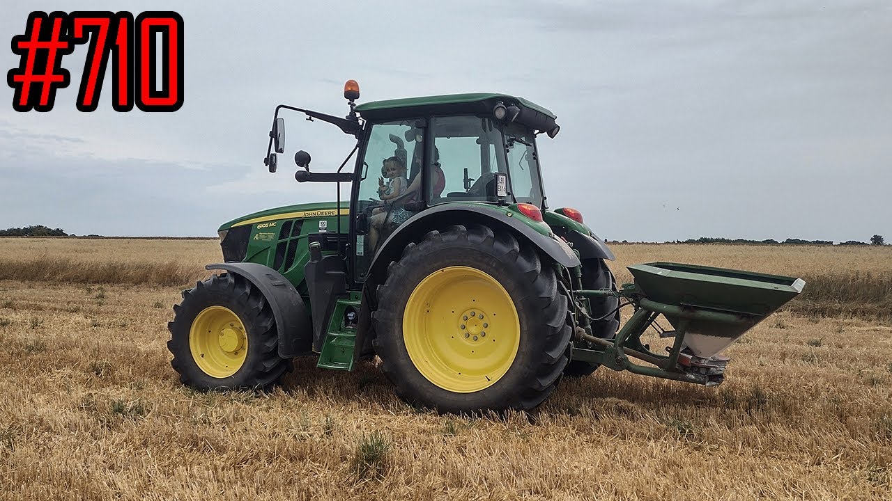 Oszczędne wapnowanie w roku 2023, jak rozsiewa się drobna granula kredy w Amazone ZA-F603 #710