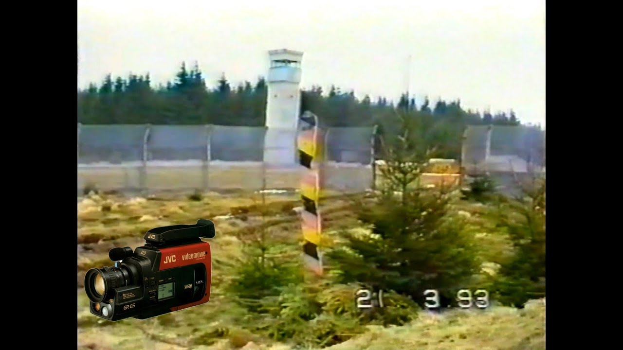 Brocken en de oude DDR Grens 21-03-1993 (Brocken and the old GDR Border)
