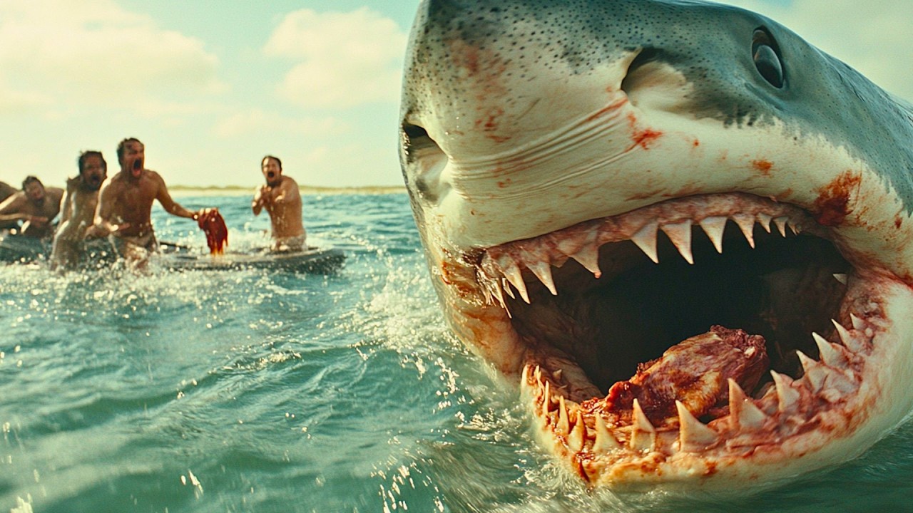 La mejor pel&iacute;cula de Terror | &iexcl;Un tibur&oacute;n arruina sus vacaciones! | Peliculas completas en espa&ntilde;ol