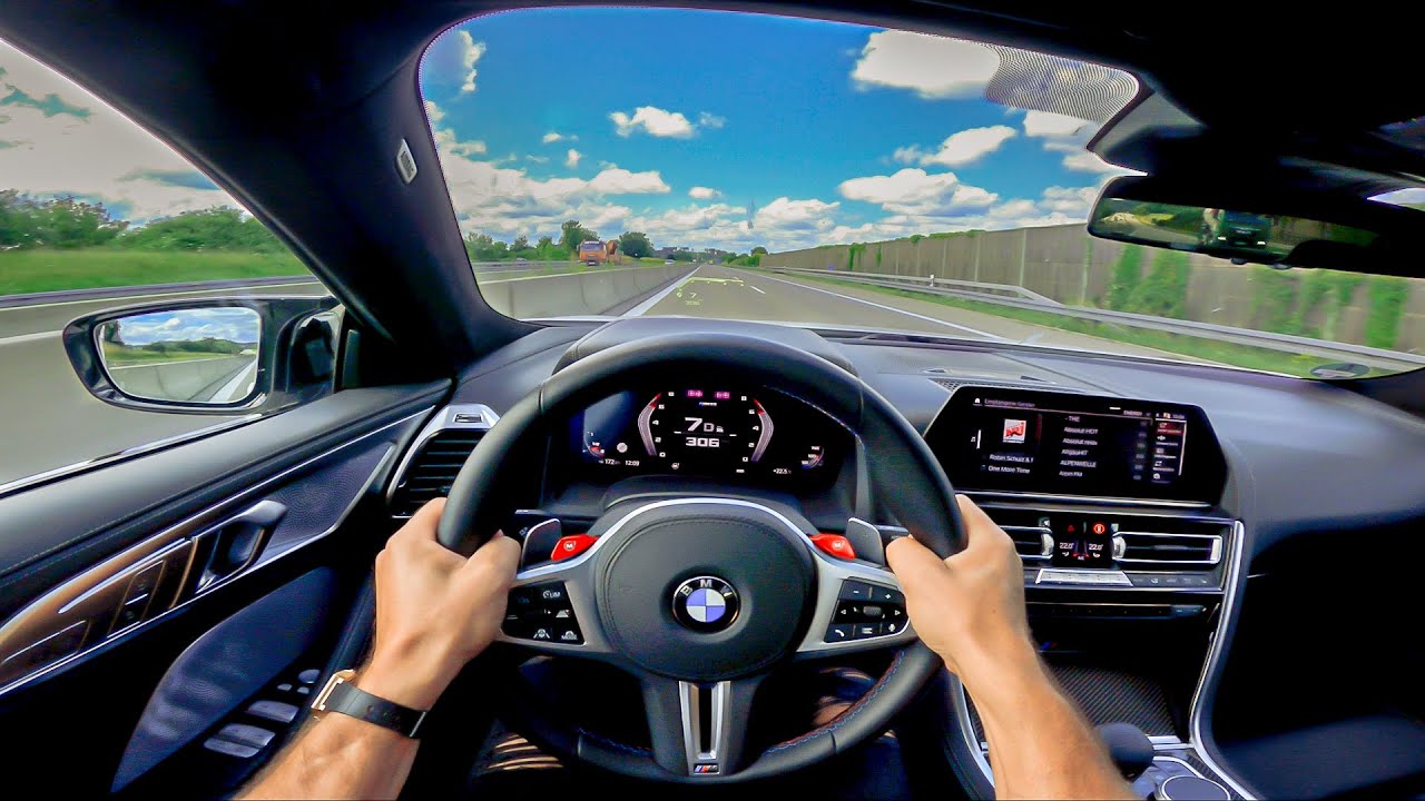 POV: over 305km/h in the BMW M8 Competition Gran Coupe