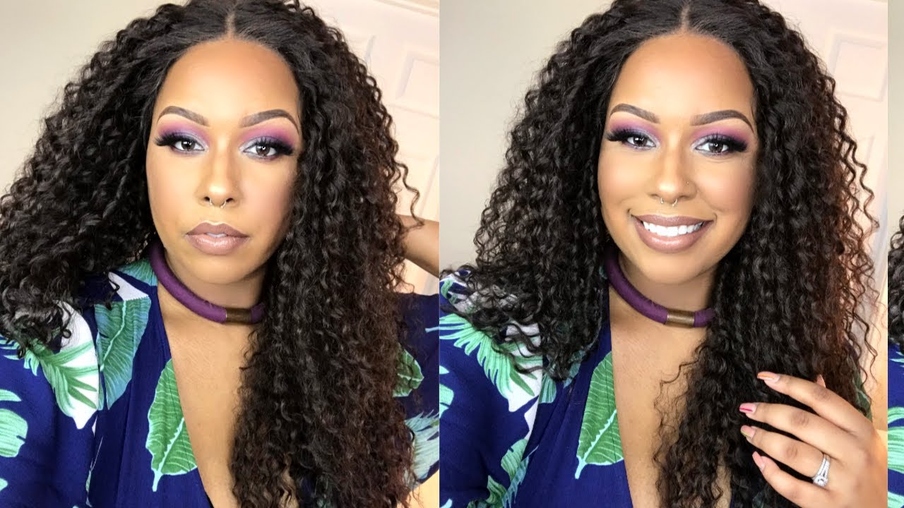 Finally! A Curly Synthetic Wig I Like | Sensationnel Alani | With & Without Baby Hair | HairSoFly