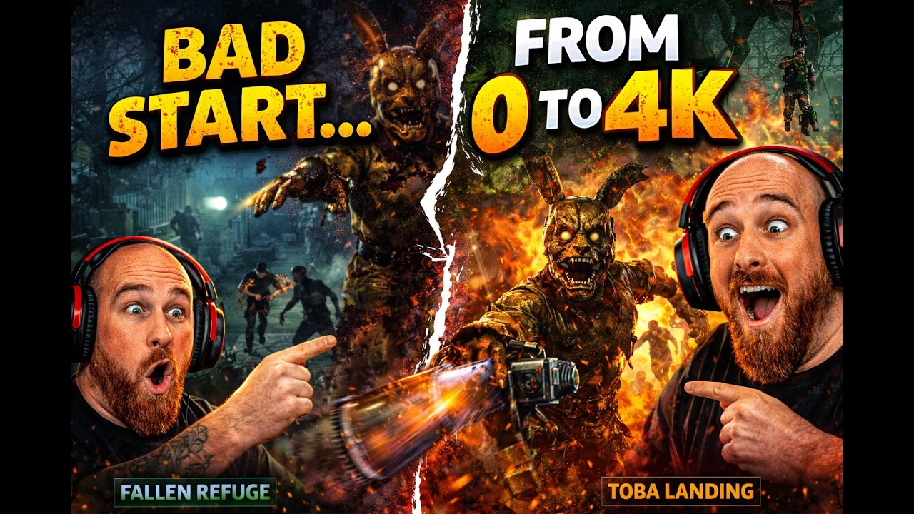 From a Terrible Start to a 4K  Springtrap Gameplay