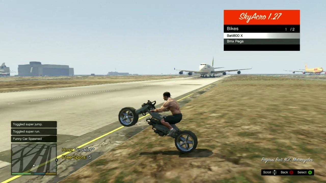 GTA 5/ Xbox 360 Skyacro v6.5 Mod Menu 1.27 + Download