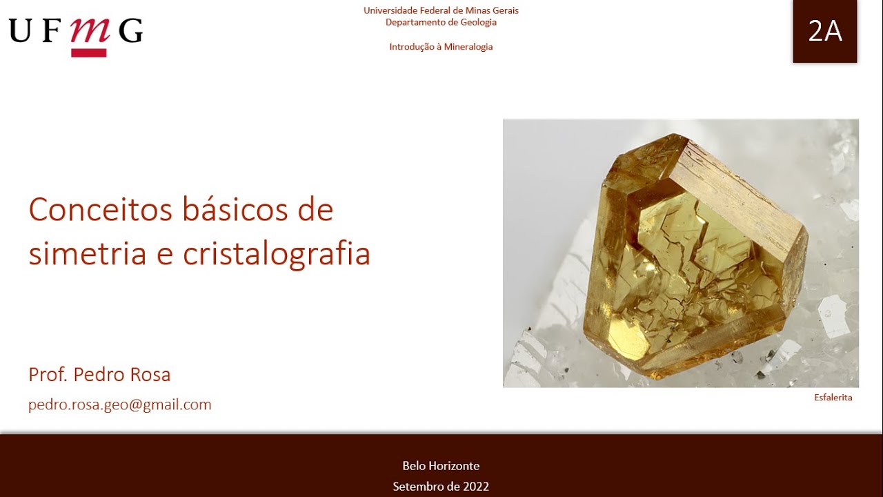 2A  Conceitos básicos de simetria e cristalografia