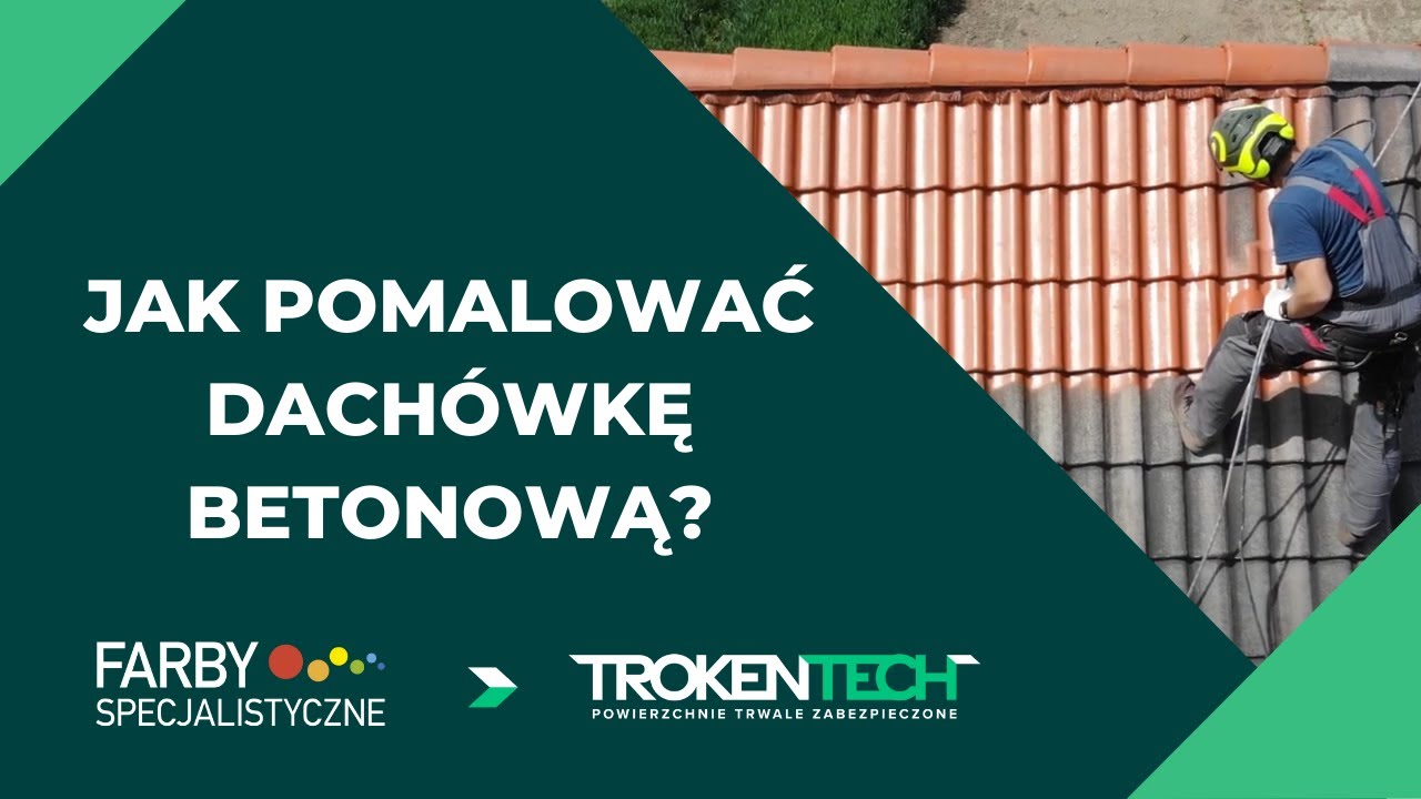 Malowanie dach&oacute;wki - jak odnowić dach pokryty dach&oacute;wką cementową