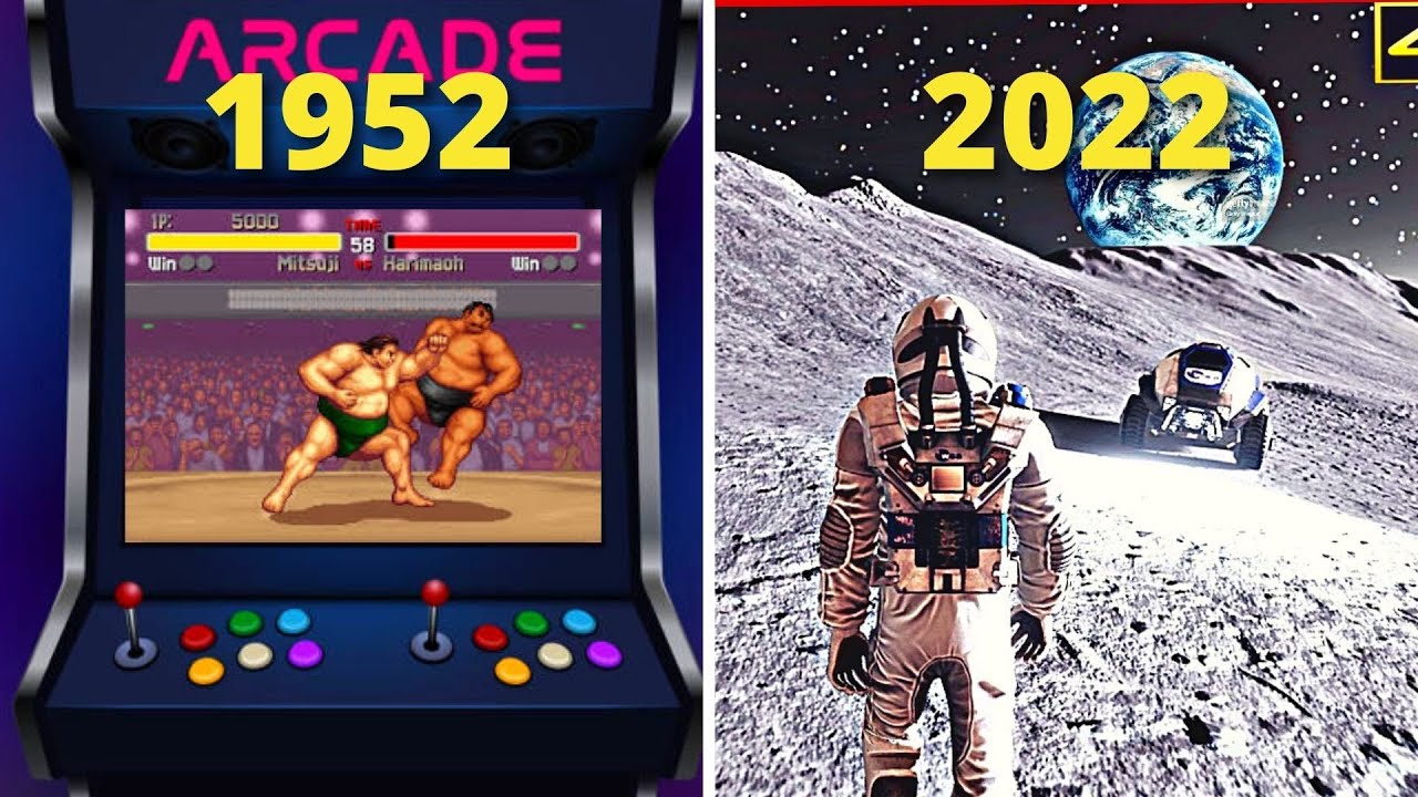 Evolution of Videogame Graphics | 1952 - 2022