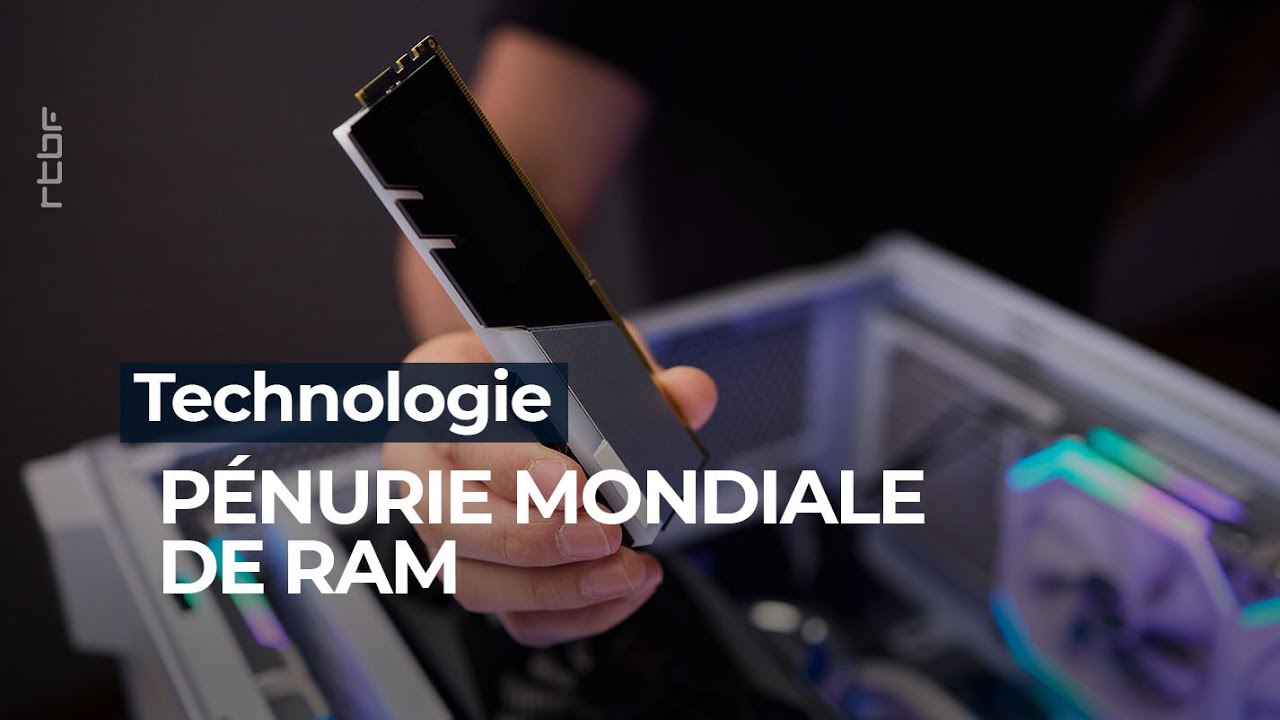 Technologies: p&eacute;nurie mondiale de RAM - RTBF Info