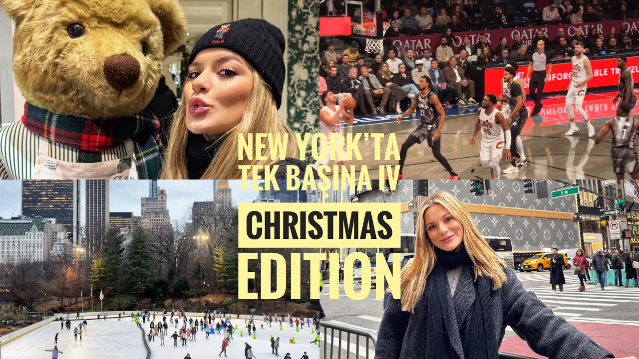 NBA MAÇINA GİTTİM! #NYC GÜNLÜKLERİM | Mely Christmas in #NYC IV #melylog