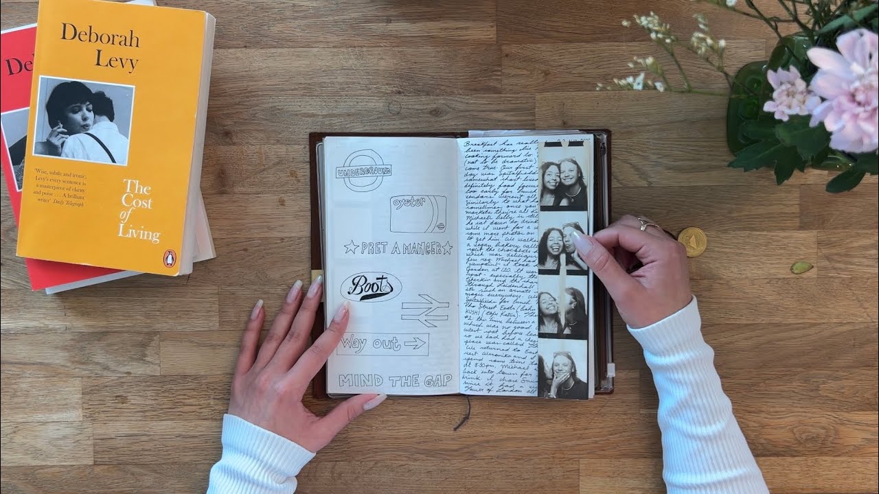 пролистываю свой завершенный дневник путешествий по Лондону | и подборка книг