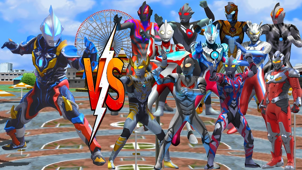 ウルトラマン GEED GALAXY RISING VS ULTRAMAN TAIGA PHOTON EARTH, NOA, BLAZAR, TARO, RIBUT, ZERO #ウルトラマン #星人