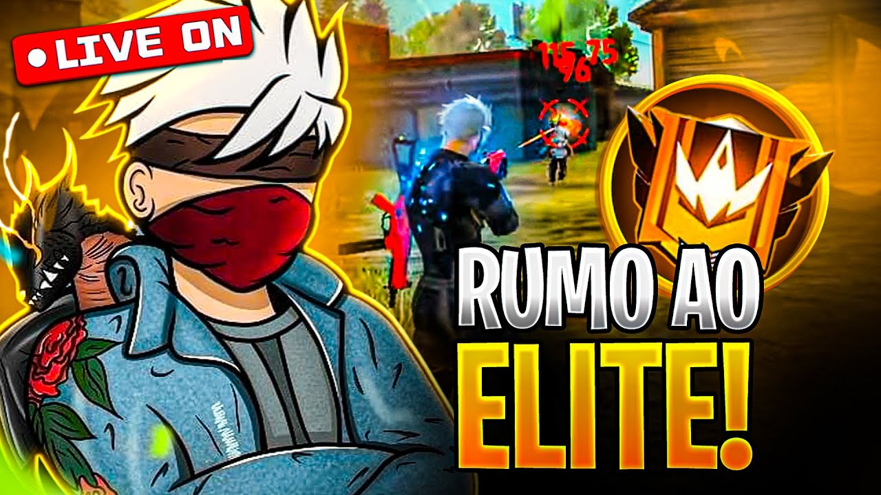 LIVE AO VIVO DE FREEE FIRE 🔥 RYZEN 7 5700X 🔥RUMO AO DESAFIANTE