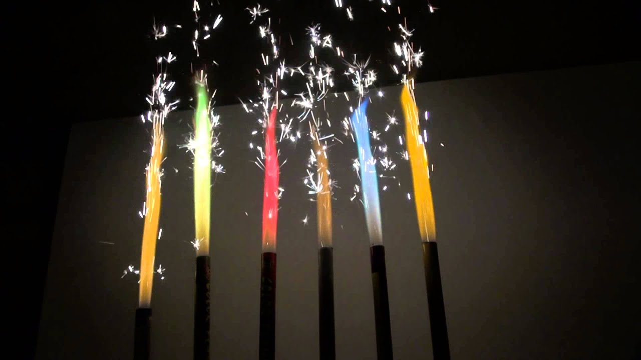 Color Flame Bottle Sparklers