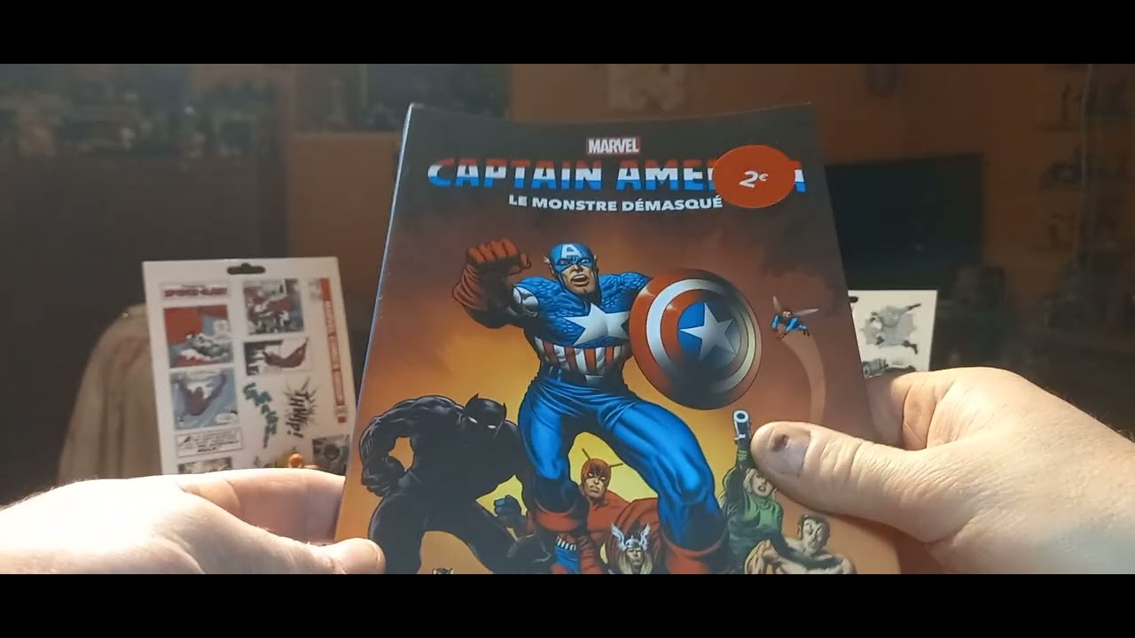 Achats comics(MARVEL)collection panini Carfour📚