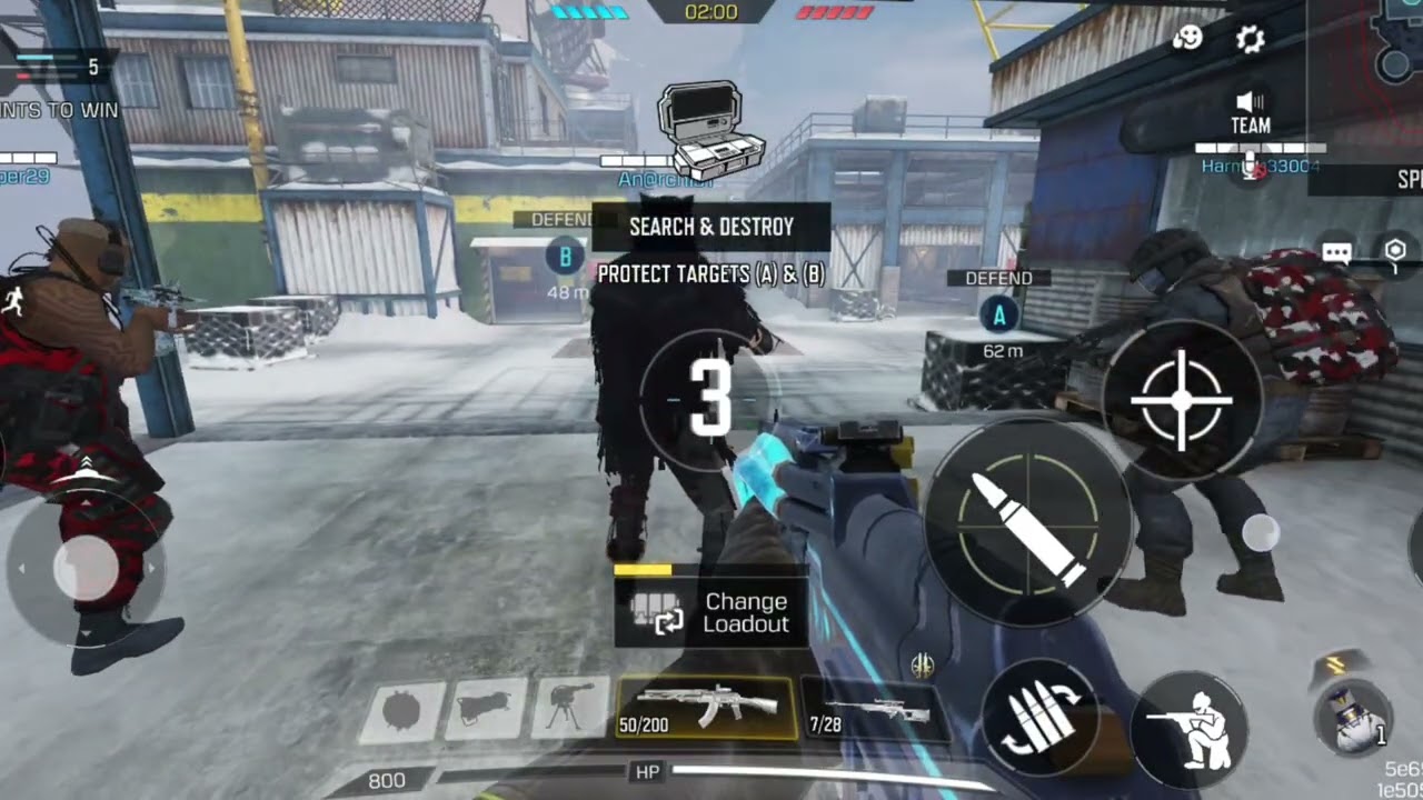 Call of duty mobile search and destroy Grand master 5 play with random player and win 🏆@VatsGamingYt